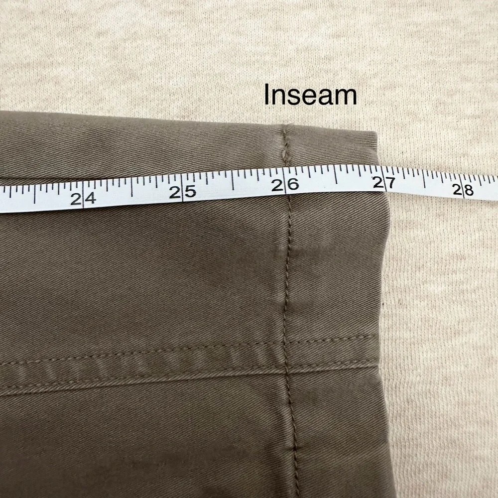 Ingrid & Isabel Women’s Maternity Tan Nylon Full Panel Brown Pants Size XS - Picture 6 of 10